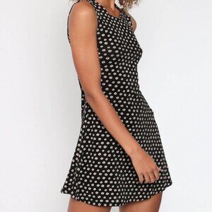 Vintage De Colores 90s Grunge Floral Mini Dress